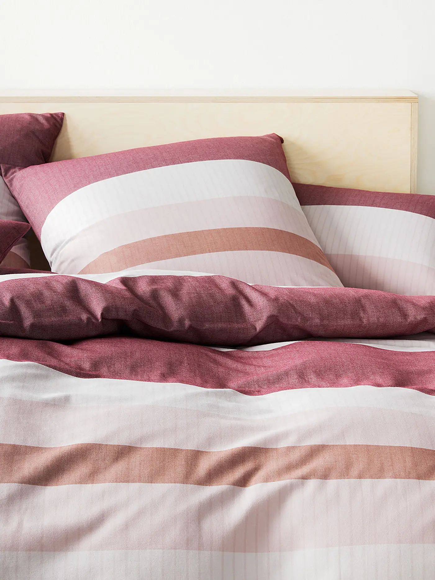 ELEGANTE | Flanell Bettwäsche LEEDS 70x90cm/140x200cm Plum | 